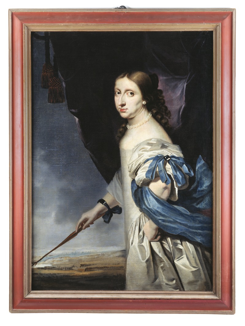 Portrait of Christina painted by Abraham Wuchters in 1661