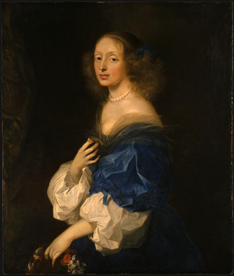 Ebba Sparre, painted by Sébastien Bourdon in 1653